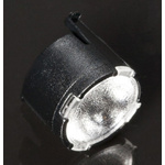 Ledil FP11952_LISA2-WWW-CLIP, Lisa2 Series LED Lens, 80 ° Round Beam