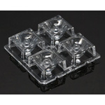 Ledil C14541_HB-2X2-RS, High Bay Series 4-Way LED Lens, Square Beam