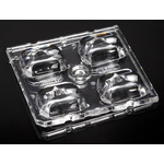 Ledil C13299_STRADA-2X2-ME, Strada-Module Series 4-Way LED Lens, Square Beam