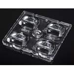 Ledil C13301_STRADA-2X2-T3, Strada-Module Series 4-Way LED Lens, Square Beam