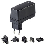 Friwo, 12W Plug In Power Supply 12V dc, 1A, Level VI Efficiency, 1 Output Switched Mode Power Supply, Interchangeable