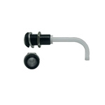 RHD-0700-1500-F9PZ67PR Bivar, Panel Mount Right Angle LED Light Pipe, Clear Round Lens