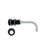 RHD-0700-2000-F9P67PR Bivar, Panel Mount Right Angle LED Light Pipe, Clear Round Lens