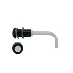 RHD-0700-3000-F9PD67PR Bivar, Panel Mount Right Angle LED Light Pipe, Diffused Round Lens