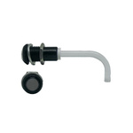 RHD-0700-3000-F9PS67PR Bivar, Panel Mount Right Angle LED Light Pipe, Smoke Round Lens