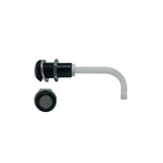 RHD-0900-3000-F9PS67PR Bivar, Panel Mount Right Angle LED Light Pipe, Smoke Round Lens