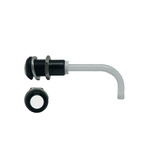 RHD-0900-3500-F9P67PR Bivar, Panel Mount Right Angle LED Light Pipe, Clear Round Lens