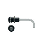 RHD-1100-1500-F9PZ67PR Bivar, Panel Mount Right Angle LED Light Pipe, Clear Round Lens
