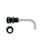 RHD-1100-2500-F9P67PR Bivar, Panel Mount Right Angle LED Light Pipe, Clear Round Lens