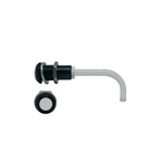 RHD-1100-2500-F9PD67PR Bivar, Panel Mount Right Angle LED Light Pipe, Diffused Round Lens