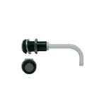 RHD-1100-2500-F9PS67PR Bivar, Panel Mount Right Angle LED Light Pipe, Smoke Round Lens