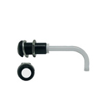 RHD-1100-3000-F9P67PR Bivar, Panel Mount Right Angle LED Light Pipe, Clear Round Lens