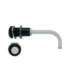 RHD-1100-3500-F9PD67PR Bivar, Panel Mount Right Angle LED Light Pipe, Diffused Round Lens
