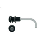 RHD-1100-3500-F9PZ67PR Bivar, Panel Mount Right Angle LED Light Pipe, Clear Round Lens
