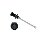 RHD-1140-F9PS67PR Bivar, Panel Mount Vertical LED Light Pipe, Smoke Round Lens