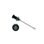 RHD-1160-F6PZ67PR Bivar, Panel Mount Vertical LED Light Pipe, Clear Round Lens