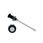 RHD-1390-F9PD67PR Bivar, Panel Mount Vertical LED Light Pipe, Diffused Round Lens