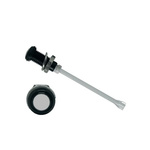 RHD-1410-F6PD67PR Bivar, Panel Mount Vertical LED Light Pipe, Diffused Round Lens
