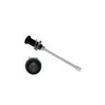 RHD-1410-F6PS67PR Bivar, Panel Mount Vertical LED Light Pipe, Smoke Round Lens