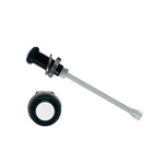 RHD-2390-F9P67PR Bivar, Panel Mount Vertical LED Light Pipe, Clear Round Lens