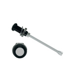 RHD-910-F6PD67PR Bivar, Panel Mount Vertical LED Light Pipe, Diffused Round Lens