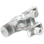 515-1011F Dialight, PCB Mounted Right Angle LED Light Pipe, Clear Round Lens