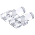 515-1071F Dialight, PCB Mounted 2-Way Right Angle LED Light Pipe, Clear Round Lens