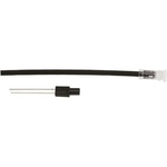 FLP25V6.0-SUR Bivar, PCB Mounted Flexible LED Light Pipe, Clear Flat Lens, Red LED included