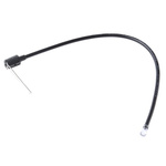 FLPR6.0-SR Bivar, PCB Mounted Flexible LED Light Pipe, Clear Round Lens, Red LED included
