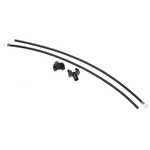 SMFLP6.0 Bivar, PCB Mounted Flexible LED Light Pipe, Clear Flat Lens