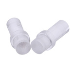 PLP1-250-F Bivar, Panel Mount LED Light Pipe, Clear Flat Lens