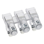 1271.1003 MENTOR, PCB Mounted 3-Way Right Angle LED Light Pipe, Clear Round Lens
