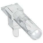 1271.2001 MENTOR, PCB Mounted Right Angle LED Light Pipe, Clear Round Lens