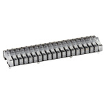 1278.1020 MENTOR, PCB Mounted 20-Way Right Angle LED Light Pipe, Clear Rectangle Lens