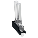 1296.7112 MENTOR, PCB Mounted 2-Way LED Light Pipe, Bi-Level-Row Clear Dome Lens