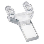 1274.1011 MENTOR, PCB Mounted LED Light Pipe, Clear Rectangle Lens