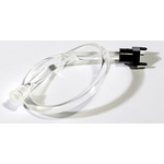 1216.1013 MENTOR, PCB Mounted Flexible LED Light Pipe, Clear Round Lens, Transparent