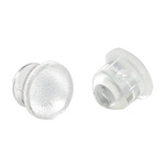PLW5-10MM Bivar, Panel Mount LED Light Pipe, Clear Round Lens