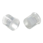 PLPC2-5MM Bivar, Panel Mount LED Light Pipe, Clear Round Lens