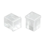 PLPQ2-10MM-FF Bivar, Panel Mount LED Light Pipe, Clear Square Lens