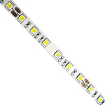 JKL Components 24V dc White LED Strip Light, 3000K Colour Temp, 5000mm Length