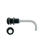 RHD-0900-1500-F9P67PR Bivar, Panel Mount Right Angle LED Light Pipe, Clear Round Lens
