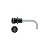 RHD-0900-2000-F9PS67PR Bivar, Panel Mount Right Angle LED Light Pipe, Smoke Round Lens