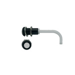RHD-0900-3500-F9PD67PR Bivar, Panel Mount Right Angle LED Light Pipe, Diffused Round Lens