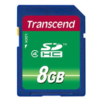 Transcend 8 GB SDHC SD Card