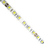 JKL Components 24V White LED Strip Light, 10000 → 12000K Colour Temp, 5m Length