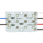 Intelligent LED Solutions 16.2 → 21V Blue, Red, White LED Strip Light, 3000K Colour Temp