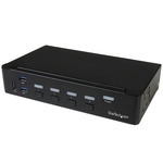 Startech 4 Port USB HDMI KVM Switch - 3.5 mm Stereo