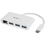 Startech 3x USB A Port Hub, USB 3.0 - USB Bus Powered