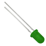 Ledtech2.1 V Green LED 5mm Through Hole, L02R5000H1D1